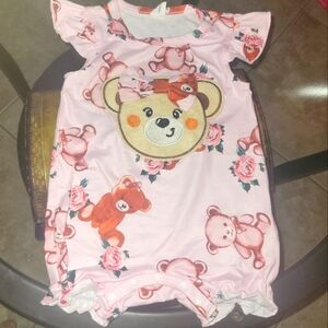 Pink Roses & Teddy Bears Outfit